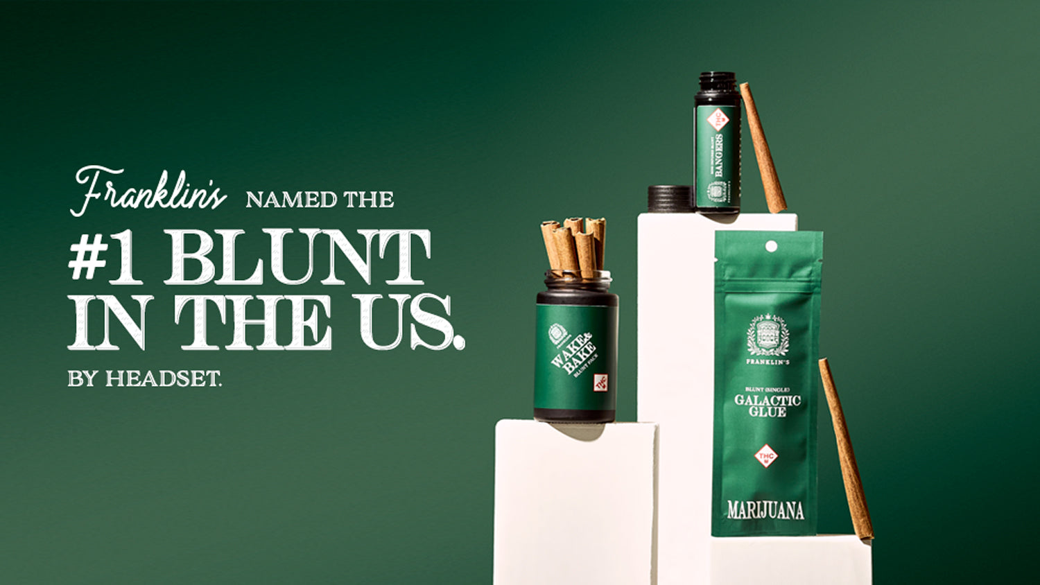 Franklin’s Named #1 Blunt Brand in the U.S. by Headset.